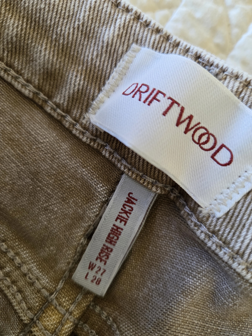 Driftwood Jackie High Rise Embroidered Floral Denim Jeans - Picture 6 of 7